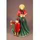 Royal Doulton HN 5875 Here we come a Caroling limited edition colourway